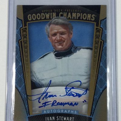 Irwin Stewart IRONMAN Autographed Card