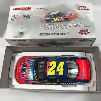 Jeff Gordon Raced Win Daytona 500 Diecast