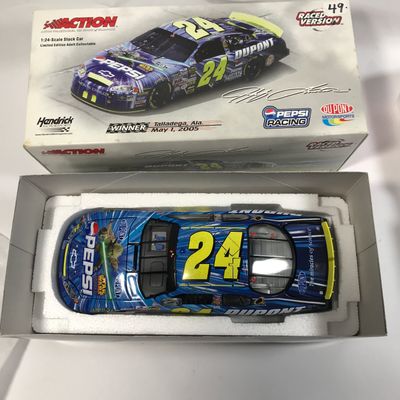 Raced Version #24 Jeff Gordon Talladega Win 2005