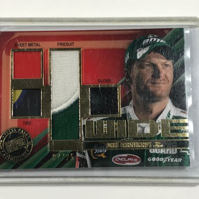 2011 Press Pass Four Wide Firesuit Dale Earnhardt