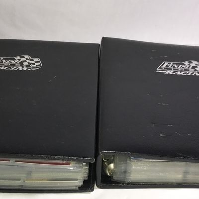 2 Binders of Jeff Gordon card collection