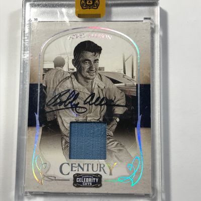 Bobby Allison Signed 2008 Donruss Card