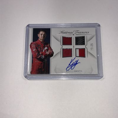 2016 Panini National Treasures NASCAR Kyle Larson