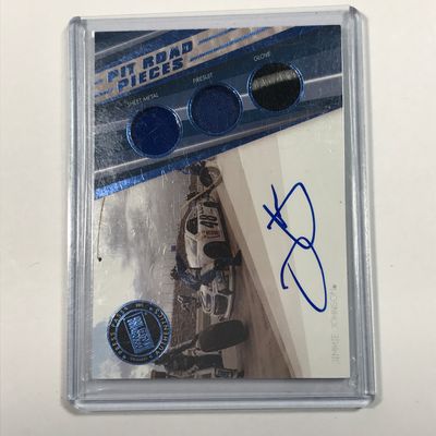 Jimmie Johnson Press Pass Authentic Pit Road