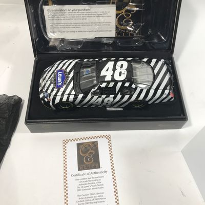 Jimmie Johnson #48 Zebra Test Car Elite Limited