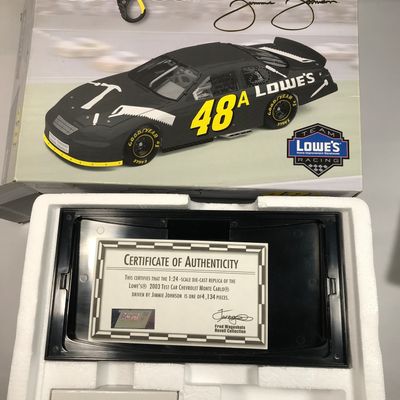 Jimmie Johnson 2003 Test Car 1:24 Scale Die-Cast