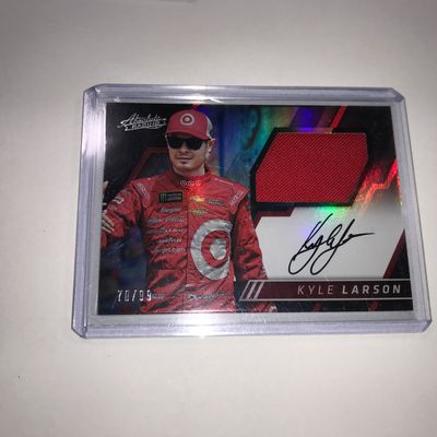 Kyle Larson 2017 Panini Absolute Racing Card