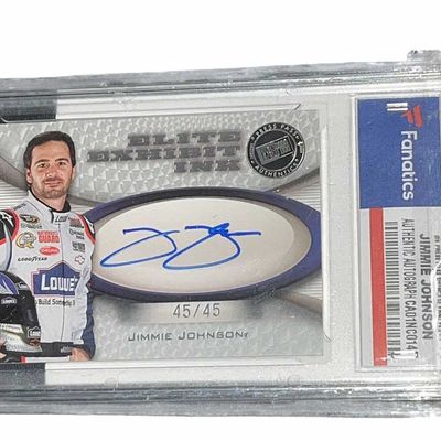 Authentic 2009 Press Pass Showcase Jimmie Johnson