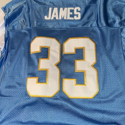 Derwin James Custom Football Jersey Large