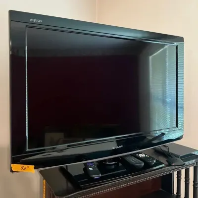 Sharp AQUOS 32" LCD HDTV - Model LC-32M42U With Roku Express HD Streaming Media Player - Model 3960X