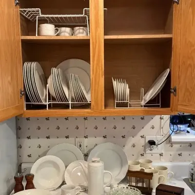 White Porcelain Dinnerware Set, Coffee Server & Glass Plate Lot