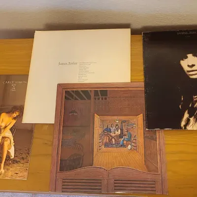 James Taylor, Derek & The Dominoes, Carly Simon, Barbra Streisand Albums