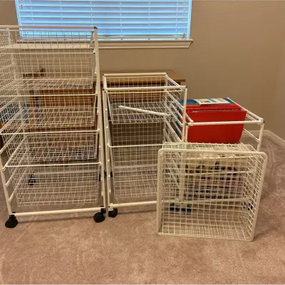 Elfa Storage, Including Filing System 