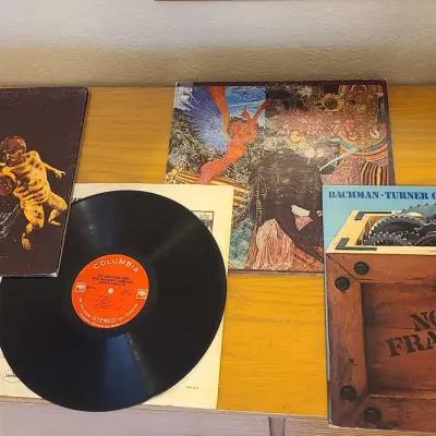 Santana (2), BTO, Big Brother (Janis Joplin) Albums
