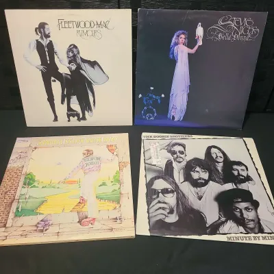 Fleetwood Mac, Stevie Nicks, Elton John, Doobie Bros Albums