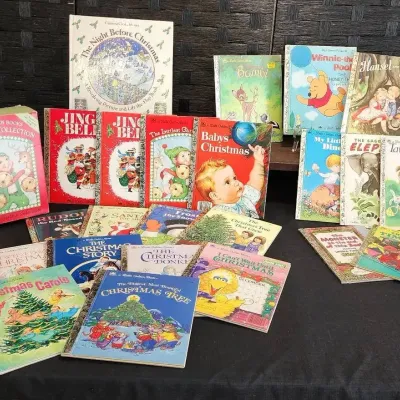 1970's-80's Little Golden Books (Christmas Collection Set And Other Classics) 