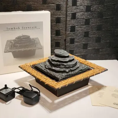Pier 1 Lombok Fountain (New in Box) 