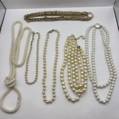 Faux Pearls 