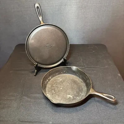 Vintage Cast Iron Skillets