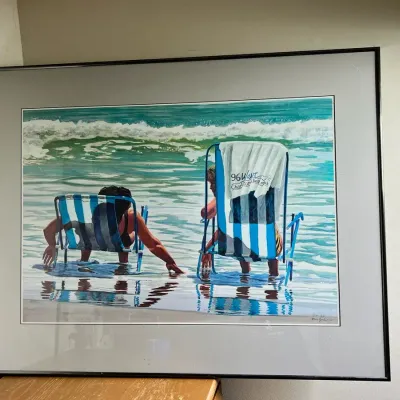 Steven Jordan Print - 95 Wave (36x28 Inches)