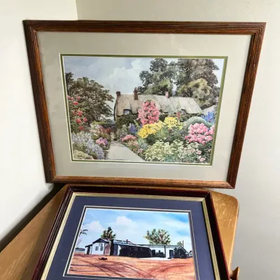 Pair Of Farmhouse Prints