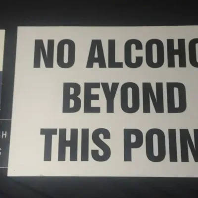 Mancave Or Bar Signage