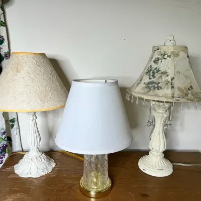 Vintage Lamp Trio