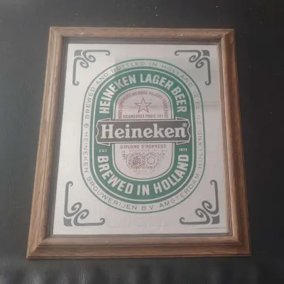Heineken Mirror Sign