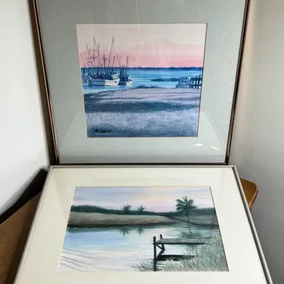 Steven Jordan Watercolor Prints - x2
