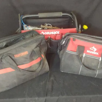 Husky & Craftsman Tool Bags With Contents
