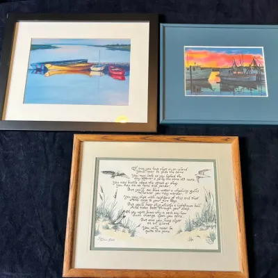 Framed Prints - Steven Jordan, Rachel Field & Mahoney 