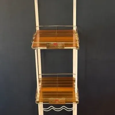 Vintage Beaulieu Vineyard Promotional Wine Rack