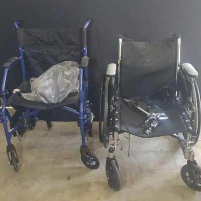 Two Wheelchairs 