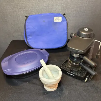 Vintage Pyrex, Espresso Maker, And More  