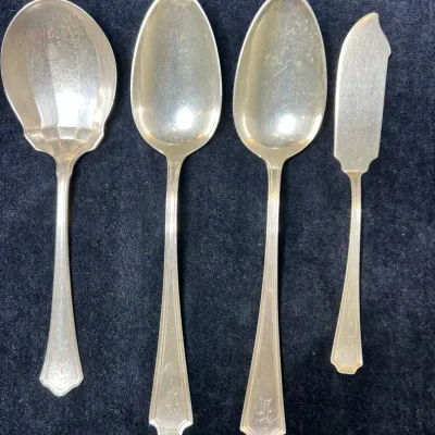 Sterling Silver Serving Utensils - 7.5 Ounces