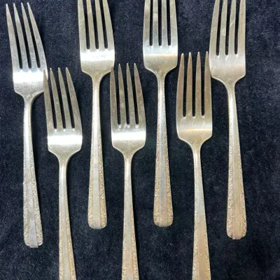 Towle Sterling Silver Salad Forks - 8.5 Ounces