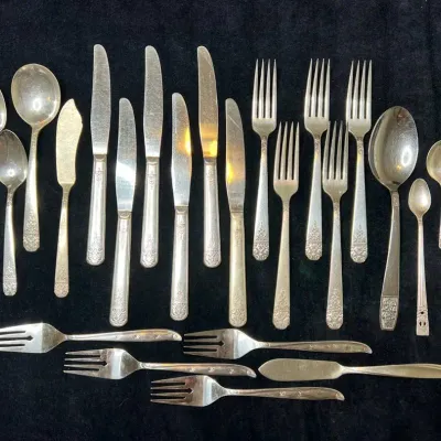 Assorted Stainless Flatware - Mixed Styles