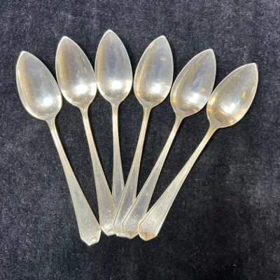 Sterling Silver Dessert/Fruit Spoons - 3.1 Ounces 