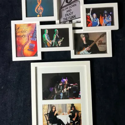 Collage Of Music Memorabilia - x2