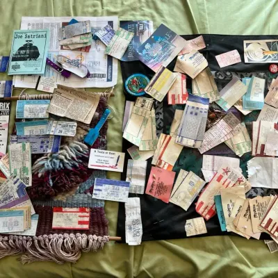 Huge Collection Of Concert Ticket Stubs & More