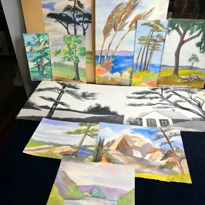 Landscape Watercolors (x11)