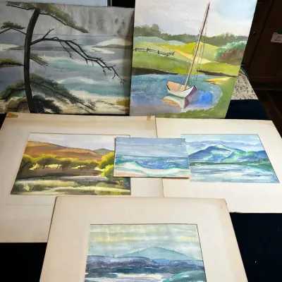 Randolph Venable’s Watercolors By The Water 