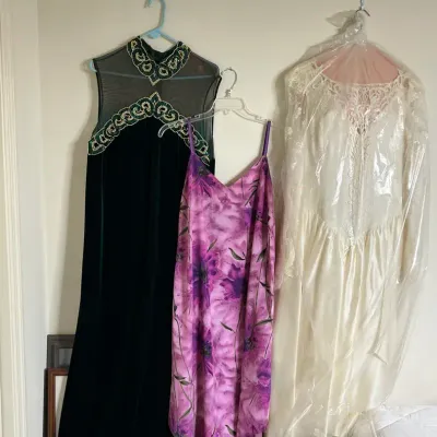 Vintage Tea Length Wedding Dress & Other Dresses