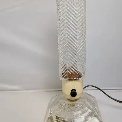 1930S Art Deco  "Skyscraper" Boudoir Lamp 