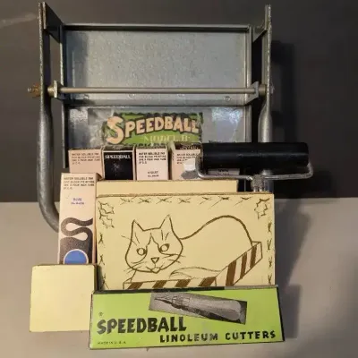 Speedball Block Printing & Linoleum Cutter Set