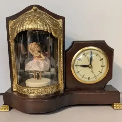 Dancing Ballerina Electric Clock