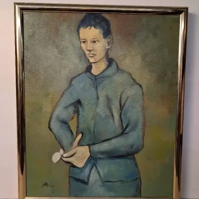 Mid-Century Replica Painting 
