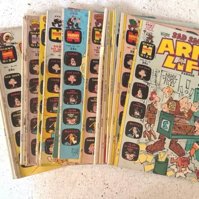 Sad Sack Comic Books 