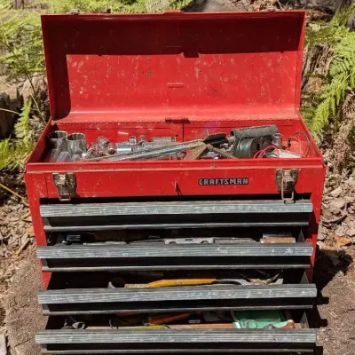 Craftsman Tool Box and Contents 