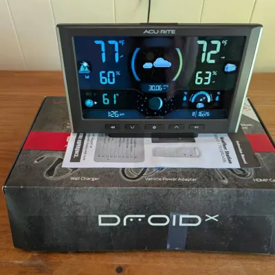 Droid & Acu-Rite  Weather Stations